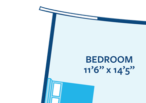 one bedroom apartment floor plan